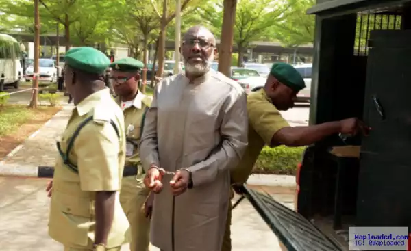 PDP Chieftain, Olisa Metuh Returns To Prison After Granted Bail